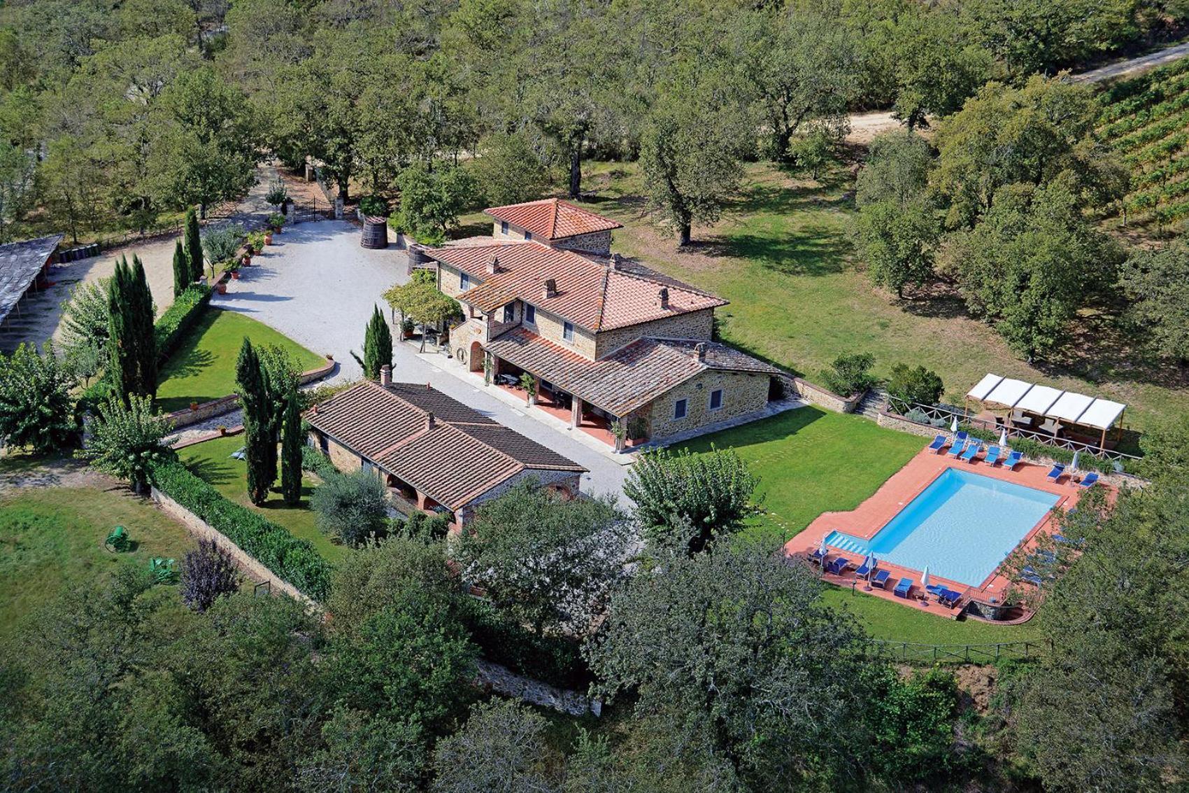Agriturismo L'Incrociata Bucine Buitenkant foto